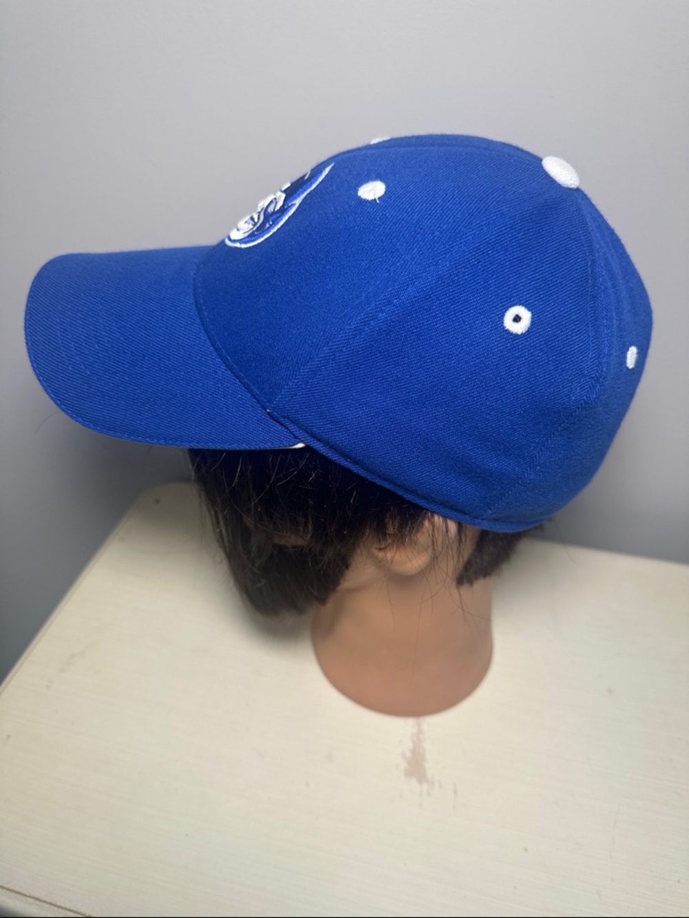 Top of the World Duke Blue Devils dark Blue and White Baseball Cap - Picture 3 of 7